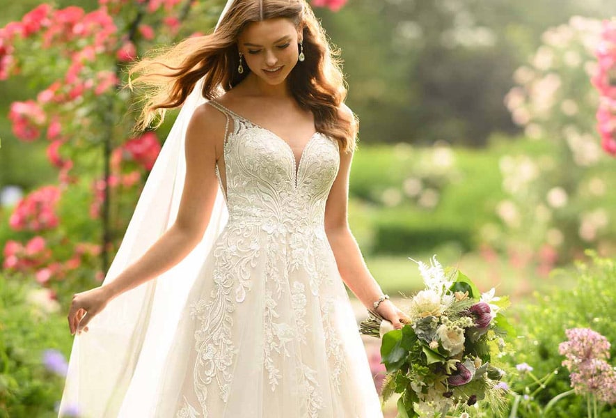 Hochzeitskleid in Weiß+NEU+SOFORT+W025♥ Größe 34-54 Brautkleid ♥NEU 