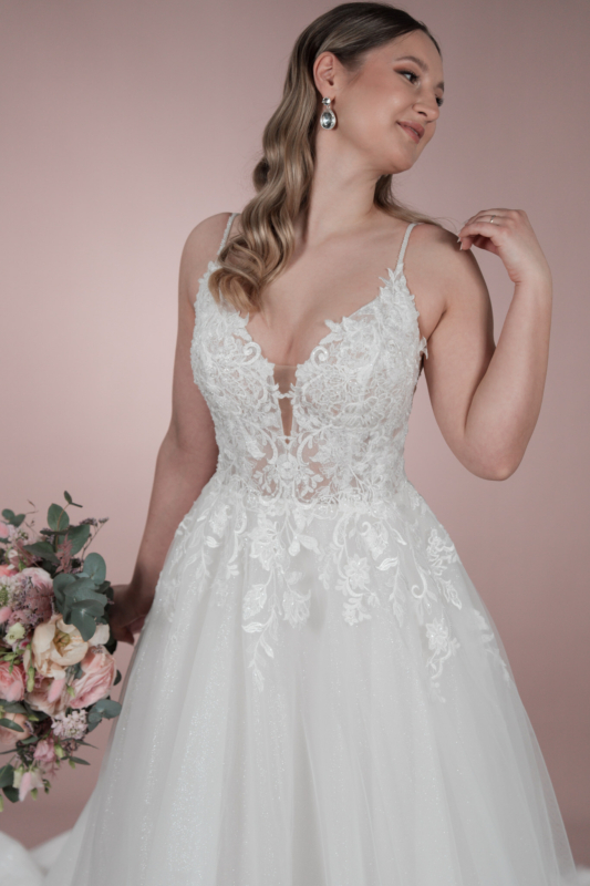 A-Linien Brautkleid Hochzeitskleid A-Linie
