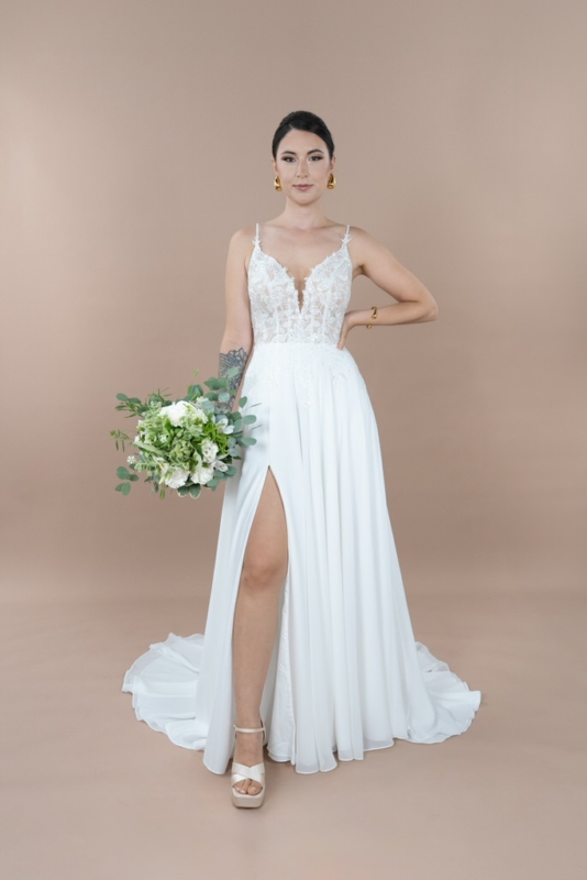 Boho Vintage Brautkleider Hochzeitskleider