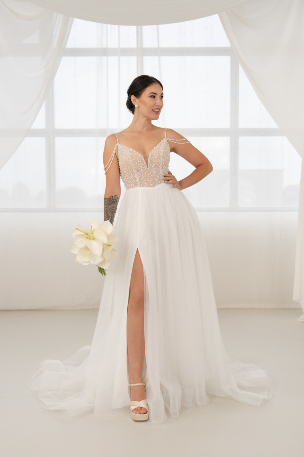 Bridonista R2L26-C-A25 Hochzeitskleid