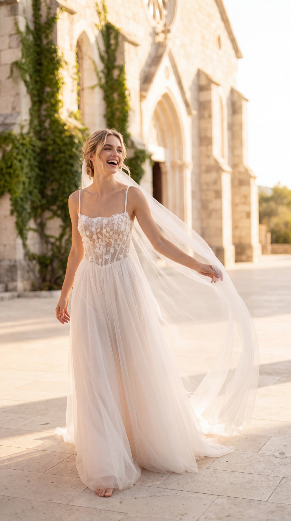 Bridonista R2L26-C-B07 Hochzeitskleid