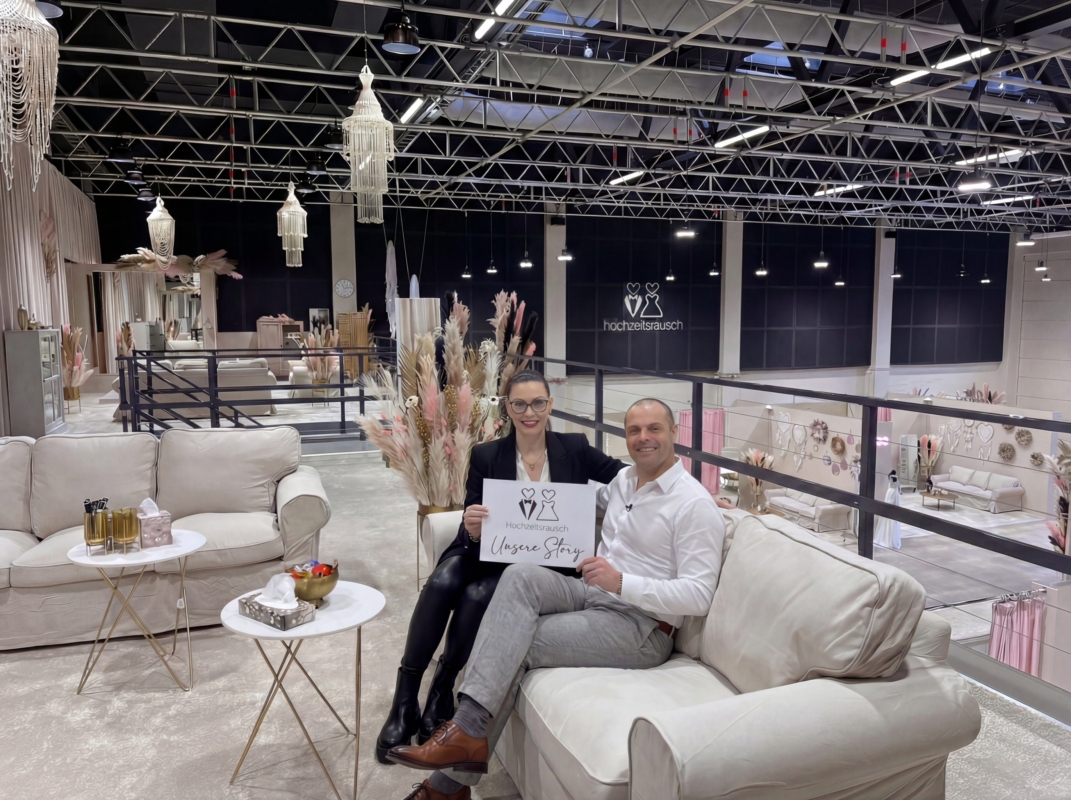 hochzeitsrausch Brautmoden Erfolgsstory Rene Emser Sarah Stöbe 2026